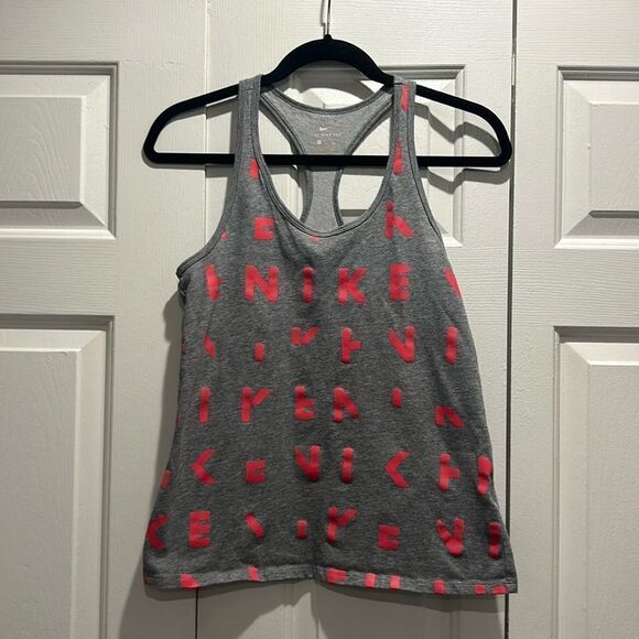 Nike Gray Workout Tank, Size Small - Picture 1 of 6